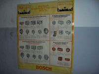 BOSCH Wandaufhänger Scheinwerfer Programm 1975/76 Hessen - Rabenau Vorschau