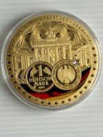 XXL Medaille Ø 70 mm •20 Jahre Euro Deutschland mit Searowski• PP Nordrhein-Westfalen - Langenfeld Vorschau