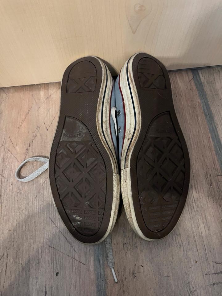 Chucks Converse AllStar UK 5,5/EU 38Gebraucht blau-grau in Nordwalde