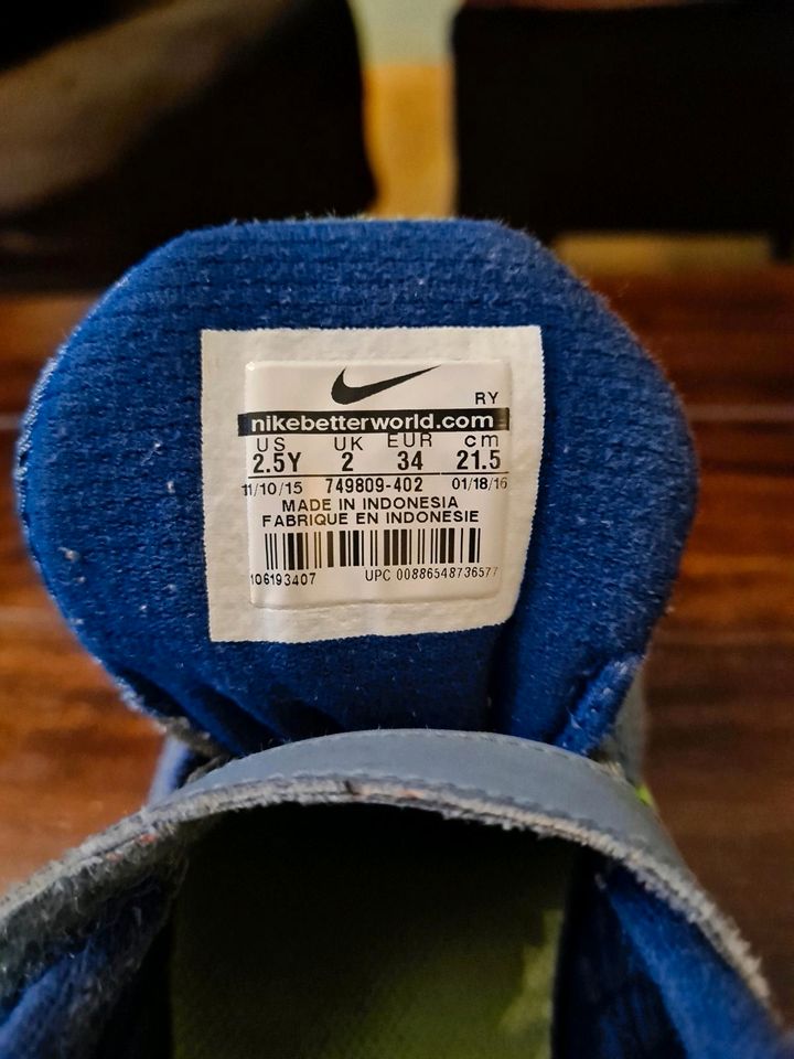 Gebrauchte Nike Kinderschuhe Größe 34 in Friedrichshain-Kreuzberg -  Friedrichshain | Gebrauchte Kinderschuhe Größe 34 kaufen | eBay  Kleinanzeigen ist jetzt Kleinanzeigen