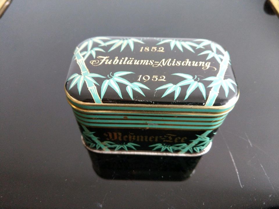 Kleine Teedose Meßmer 50er Mid Century in Weßling