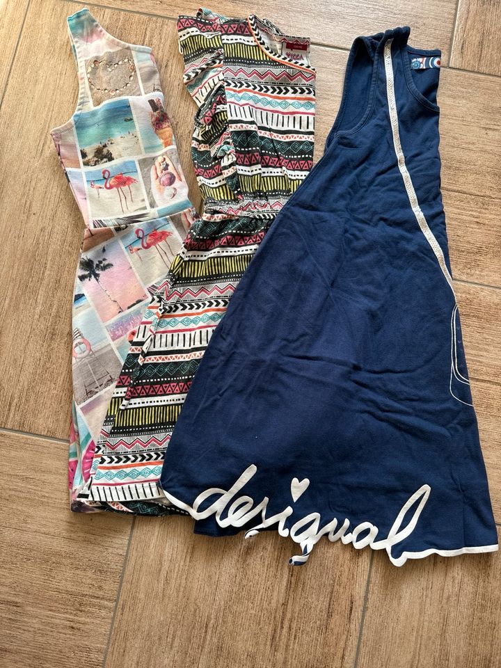 Sommerkleid Kleid H&M Yigga Desigual Gr. 134/140 in Lampertswalde bei Großenhain