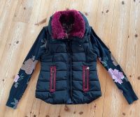 Desigual Steppjacke Strick Weste 2 in 1 schwarz mit Kunstfell 36 Saarland - Quierschied Vorschau