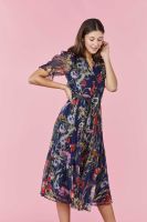 DERHY tolles BOHO MIDI Kleid Gr. M wie neu blau Blumenprint Düsseldorf - Heerdt Vorschau