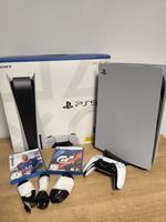 PlayStation 5 mit Laufwerk + Zubehör & 2 Spiele – Nur Abholung Duisburg - Rheinhausen Vorschau