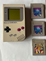 Nintendo Gameboy Classic plus 2 mal Tetris und 1 mal Tetris 2 Brandenburg - Zossen Vorschau