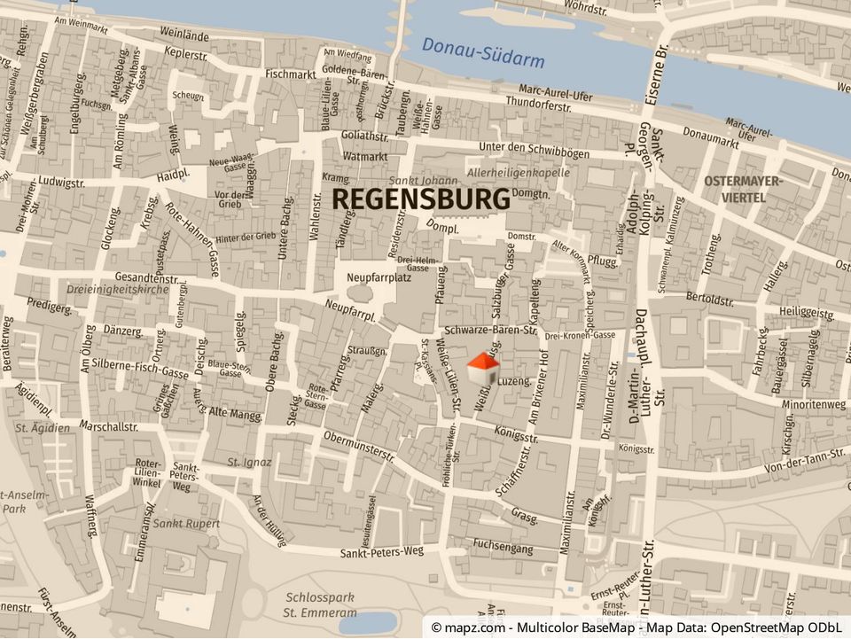 Beeindruckende Loft Wohnung mitten in der Altstadt in Regensburg