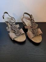 Gabor Sandalette Nubuk 5,5cm Absatz Niedersachsen - Ebstorf Vorschau