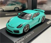 Minichamps Mintgrün Porsche Cayman GT4 Modellauto 1:43 Hamburg-Mitte - Hamburg Altstadt Vorschau