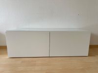 Ikea Besta Regal mit Türen weiß, 120x42x38 cm (inkl. Glasplatte) München - Schwabing-Freimann Vorschau