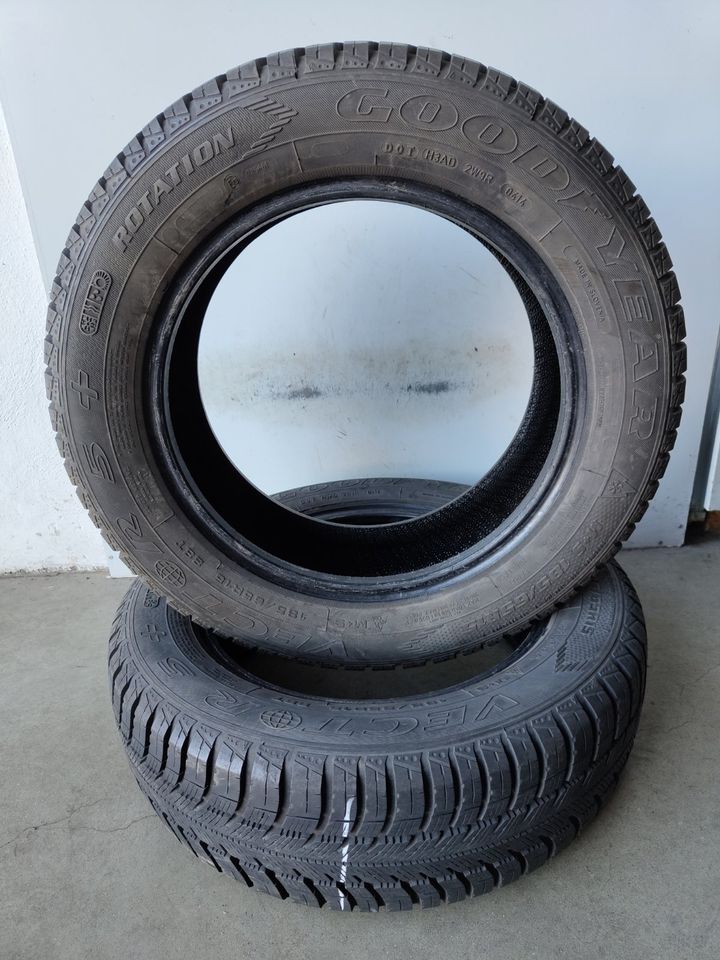 2 x Goodyear Vector 185/65 R15 88T GANZJAHRESREIFEN 6,9mm in Kall