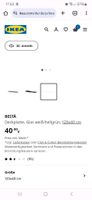 Ikea Besta Deckplatte Glasplatte weiß 120*40 cm Berlin - Spandau Vorschau