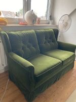 Vintage Sofa, grüner Samt Bonn - Bad Godesberg Vorschau