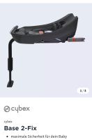 Cybex Base 2-fix schwarz Zustand sehr gut Neuhausen-Nymphenburg - Neuhausen Vorschau