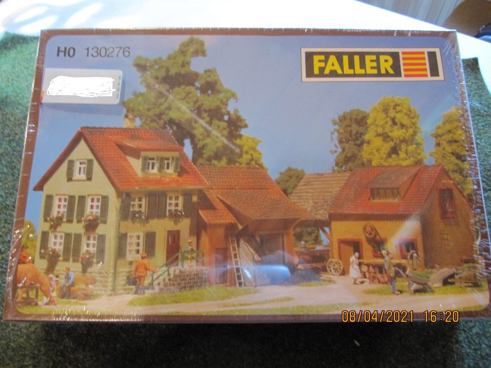 Faller Bausatz HO 130276 <<Bauernhof<<Eisenbahn OVP in Dahlem