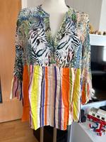 Tunika Bluse Emily van den Bergh bunt Patchwork Druck Gr. 44 Niedersachsen - Denkte Vorschau