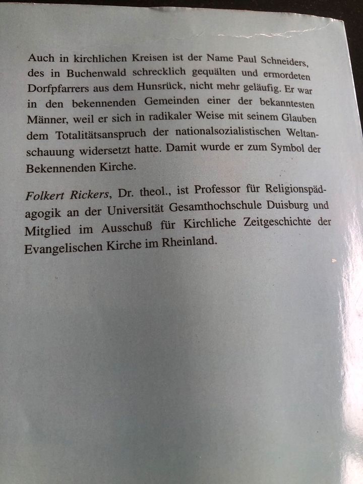 Folkert Rickers - Widerstehen in schwerer Zeit in Bergheim