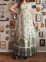 Vintage 70er Maxikleid Cottagecore Prärie folklore Hippie Blumen Berlin - Köpenick Vorschau