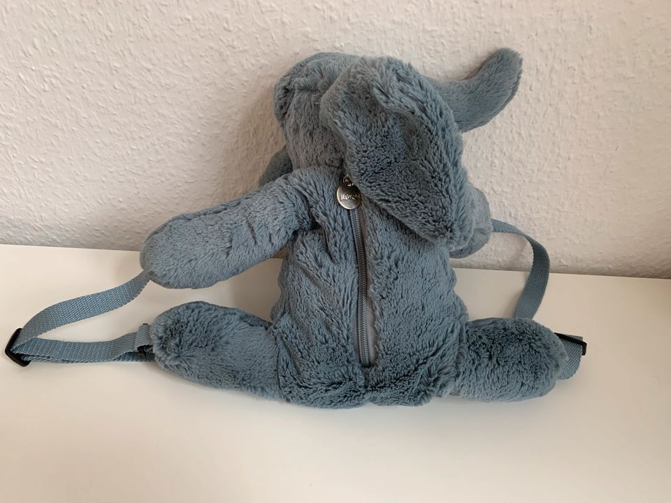 Jellycat Huggady Elephant Backpack Elefant Rucksack retired NEU in Berlin