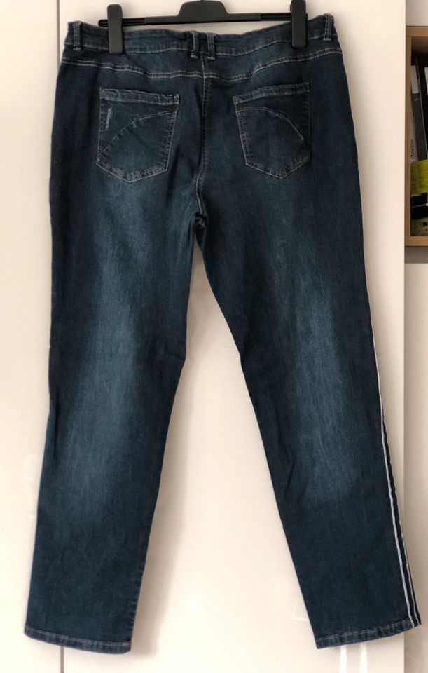 Gina Boyfriend Jeans mit Elasthan, Gr. 46, neuwertig in Worbis