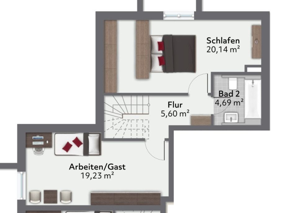 Erstklassige Souterrain-Wohnung im Neubau mit Gartenanteil in Ingolstadt