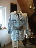 Weite oversized Boyfriend Jeansjacke Gr.42 hellblau used Baden-Württemberg - Wald Vorschau