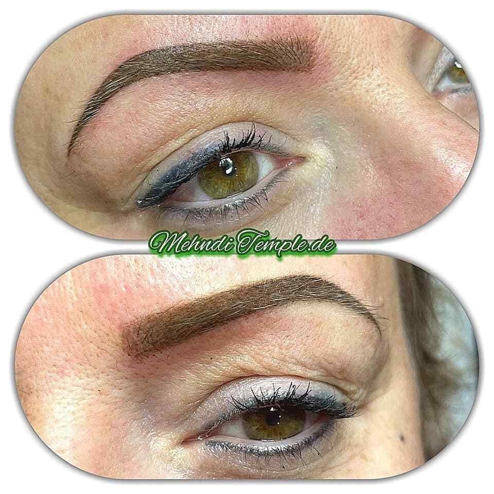 Powderbrows mit Permanent Make up in Hamburg Eppendorf in Hamburg