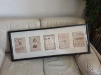 Historische Zeichnungen L. da Vinci Ikea Bild 104 x 40 x 3,5 cm Wuppertal - Barmen Vorschau