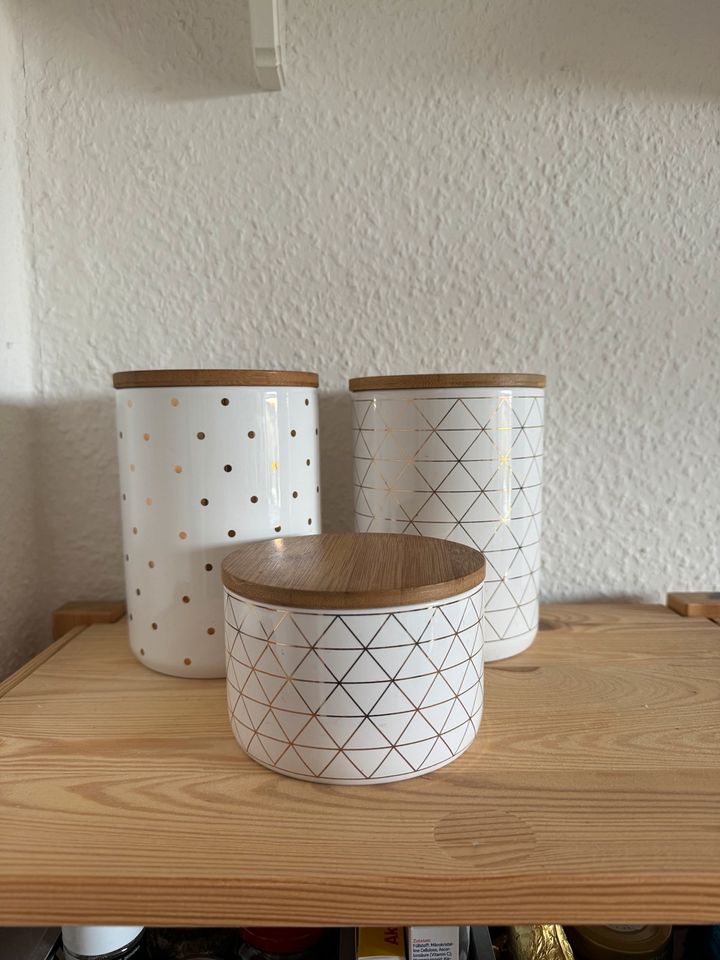 Keramik Dosen Aufbewahrung Küche in Rostock