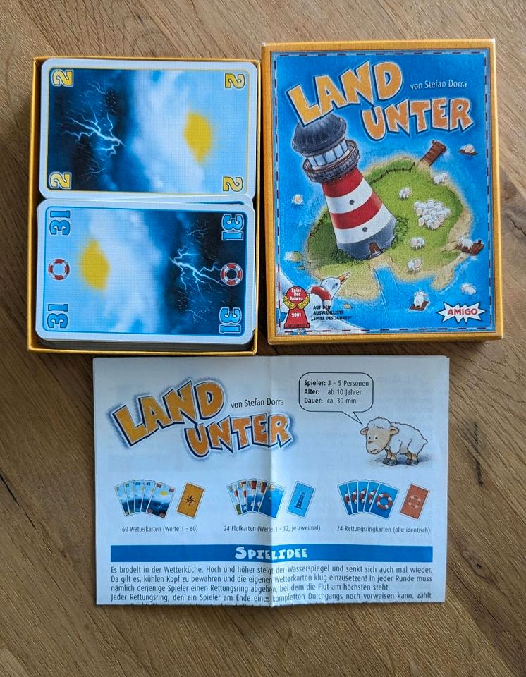 Land unter - Amigo Verlag Kartenspiel in Essen