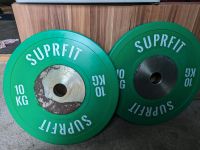 SUPRFIT  BUMPER PLATE 2x10kg ROSTIG Hantelscheibe Homegym Saarland - Schiffweiler Vorschau