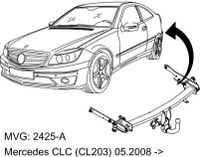 Suche: Anhängerkupplung Mercedes CLC Schleswig-Holstein - Henstedt-Ulzburg Vorschau