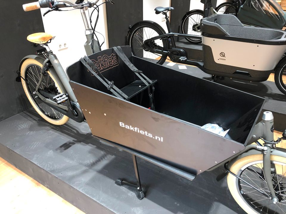 Lastenrad Bakfiets Cargo Cruiser Long Steps // E-Lastenrad in Emsdetten