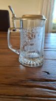 Bierkrug glas hirsch mit aludeckel ÖTV Baden-Württemberg - Bisingen Vorschau