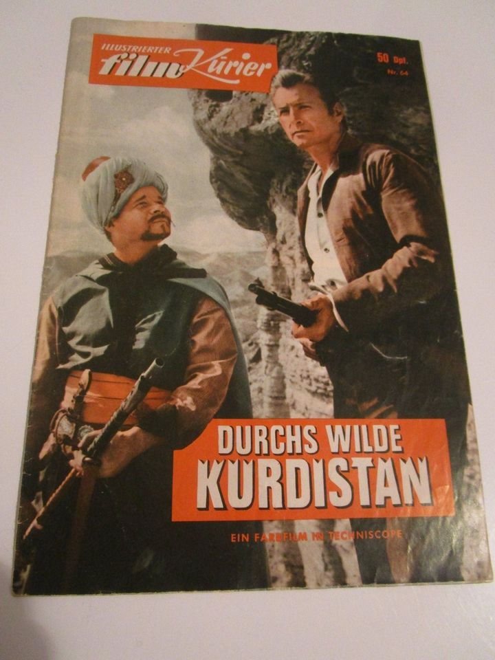 Filmkurier, "Durchs wilde Kurdistan" 1965, sehr gut erhalten in Worms