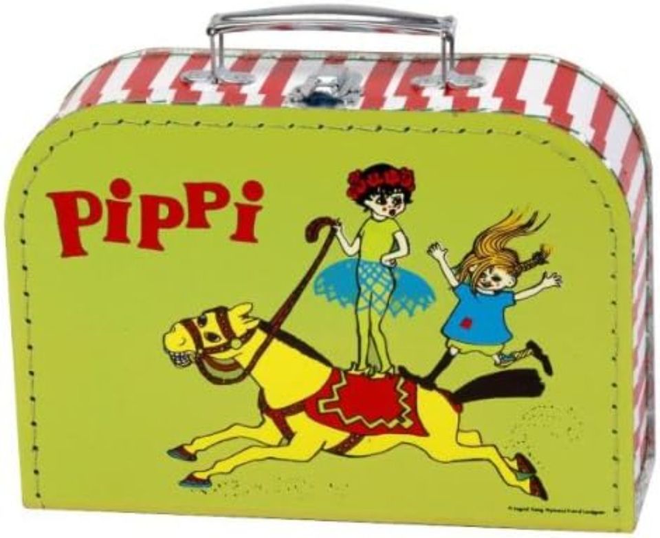 neu Pippi Langstrumpf Koffer Kinder 25cm lang eingeschweist! in Themar