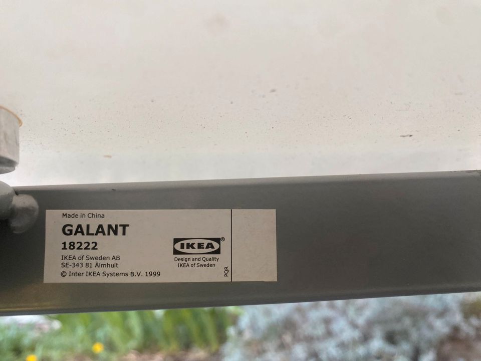 IKEA Tisch Glasplatte Galant 18222 in Eching (Kr Freising)