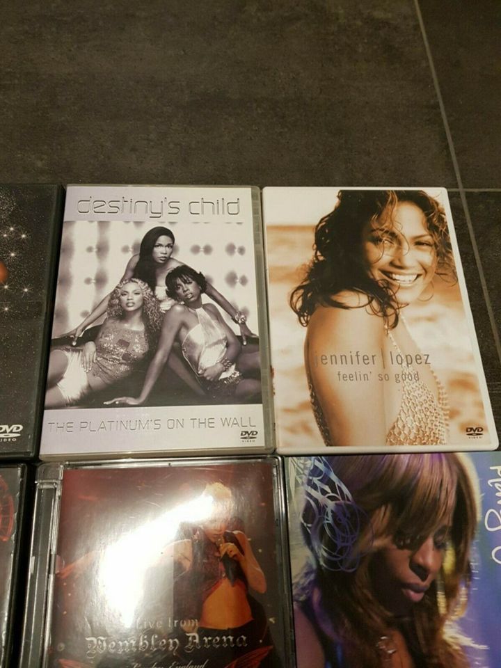 Musik DVD Sammlung Beyonce Destinys Child Jennifer Lopez Usher in Lohr (Main)