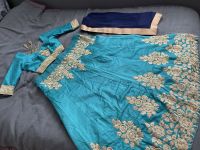 ♥️Neu Wow Bollywood Lehenga türkis⭐️gold Gr.XS-S♥️Neu Hessen - Dillenburg Vorschau