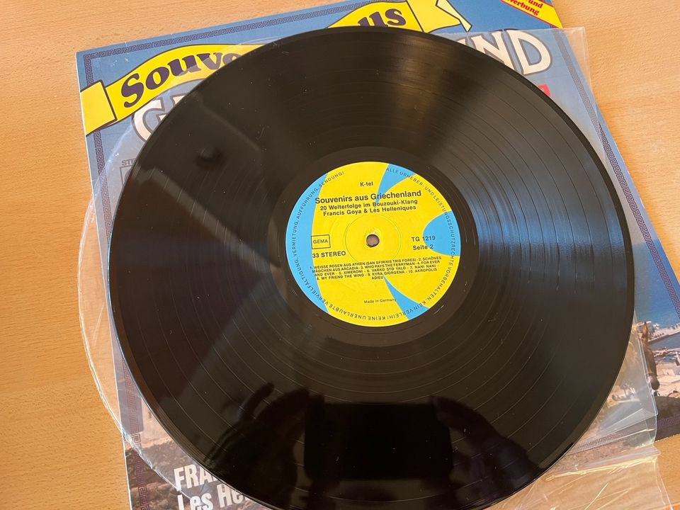 Souvenirs aus Griechenland Schallplatte Vinyl LP Bouzouki Klang in Gießen