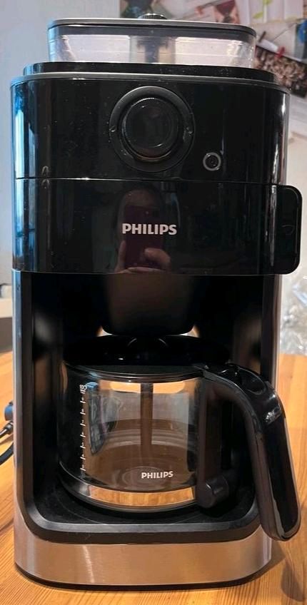 Philips Grind&Grew Kaffeemaschine mit Mahlwerk 7766 in Rodgau