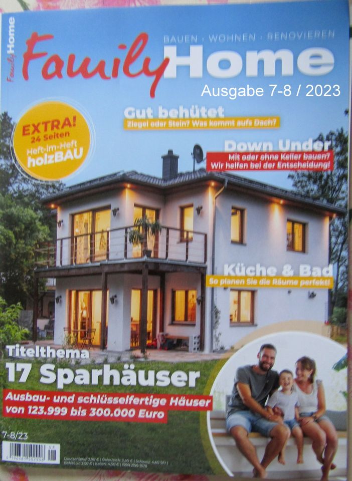 6 verschiedene Bau & Wohnzeitschriften versch. Jahrgänge in Hamburg