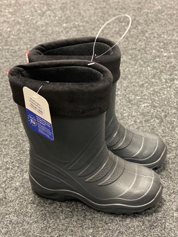 Lemigo Polar Warmfutter Gummistiefel EVA Kindergummistiefel 32-33 in Aurich