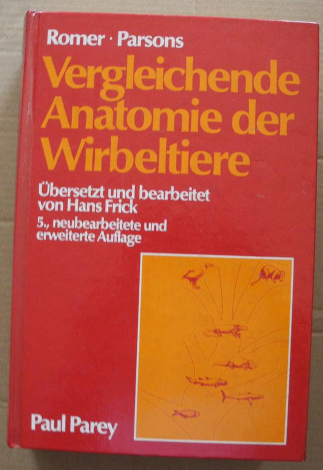 Vergleichende Anatomie der Wirbeltiere, Romer Parsons, Übersetzt in Ludwigshafen