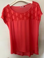 ONLY Top Shirt pink rosa koralle Gr. L Bayern - Bad Kötzting Vorschau