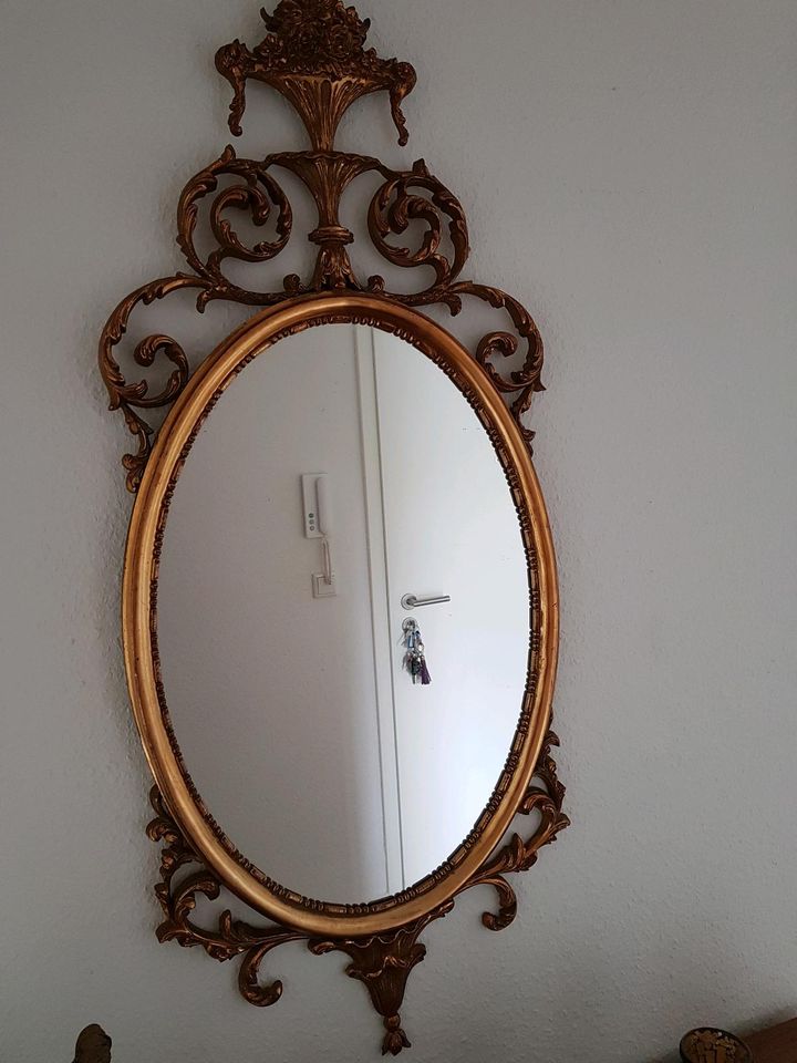 Wunderschöner antiker Spiegel im Jugendstil,g.g gebot in Suddendorf