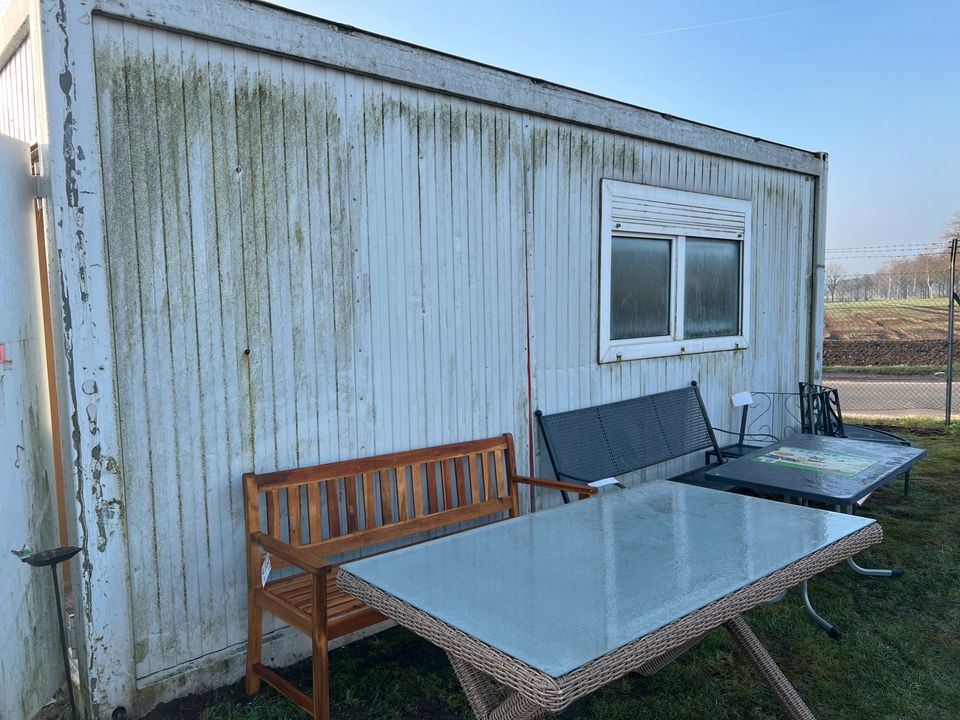 ♦️Lager-/Bau-/Blech Container mit Tür,Fenster&Heizung gebraucht in Hemslingen