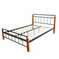 Metallbett Doppelbett Bettgestell 160x200 cm Lattenrost VB139€* Sachsen-Anhalt - Magdeburg Vorschau