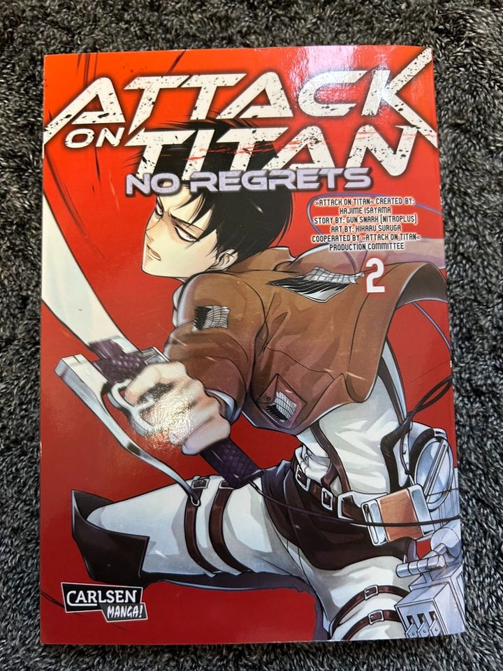 Attack on Titan Manga, AoT, No Regrets Band 1-2 in Nienburg (Weser)