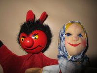 Kersa, Handspielpuppen, Teufel mit Holzkopf.....ab 15,- Lindenthal - Köln Sülz Vorschau